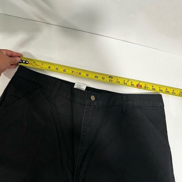 Carhartt Black Work Shorts | Size 38 (Altered from 40) | Rugged Canvas Carpenter - Picture 8 of 15